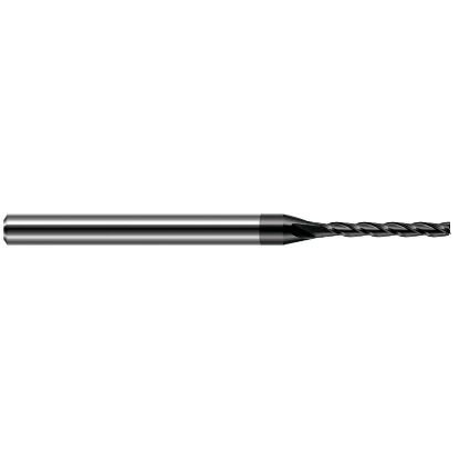 Picture of Harvey Tool 12795-C4 Dia 0.095 LOC 0.7500 OAL2.50 End Mill Standard Flute Standard Helix Carbide Diamond Single End Square Sharp